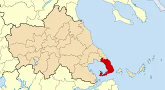 Kaart van Notio Pilio