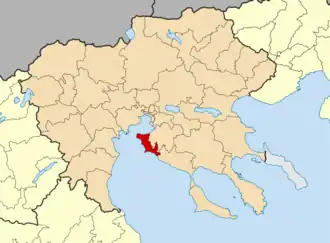 Kaart van Thermaïkos