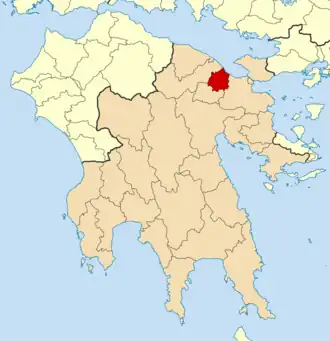 Kaart van Velo-Vocha