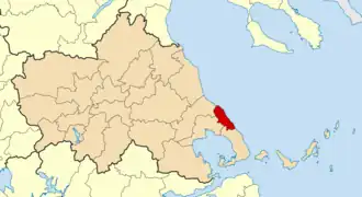 Kaart van Zagora-Mouresi