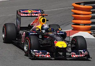 De RB7 tijdens de GP van Monaco 2011