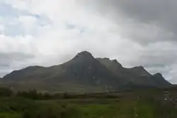 Het wandelpad naar Ben Loyal