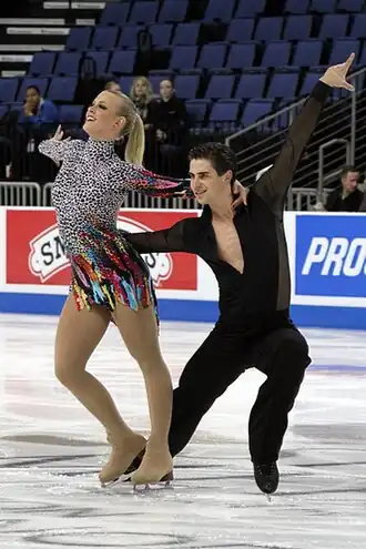 Madison Hubbell en Zachary Donohue (2011)