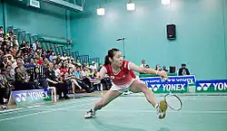 Badmintonster Sayako Sato (2011)