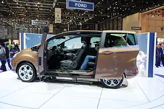 De Ford B-MAX zonder B-stijlen