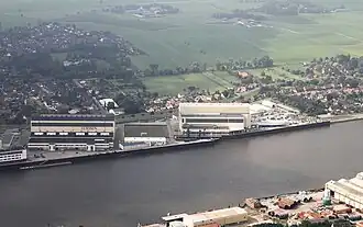 Lürssen werf in Lemwerder