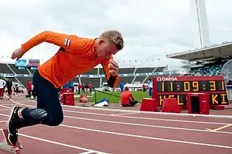 Tijdens EK 2012 in Helsinki