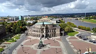 Theaterplatz met Semperoper