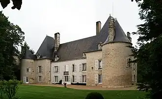 Kasteel van Neuilly-sur-Suize (zuidgevel)
