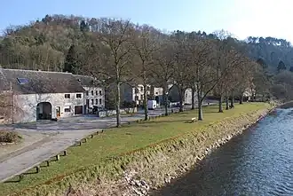 Quai de Saulxures in Hamoir