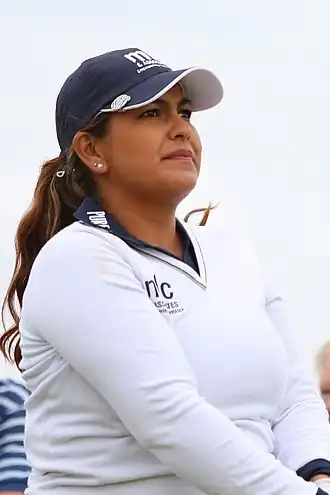 Salas op het Women's British Open in 2013