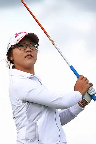 Ko op het Women's British Open 2013