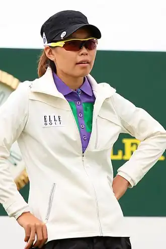 Yoo op het Women's British Open in 2013