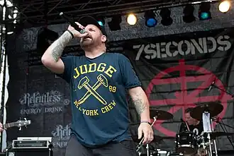 Kevin Seconds van de band 7 Seconds in 2014