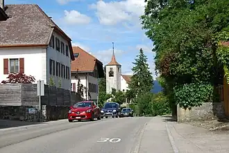 Boudevilliers in het kanton Neuchâtel