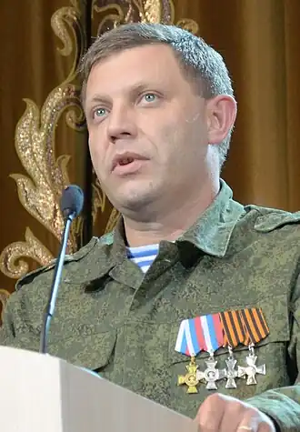 Aleksandr Zachartsjenko in 2014