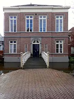 De achterzijde van het complex aan de Zeugstraat