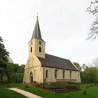 De kerk van Vierhuizen in 2014