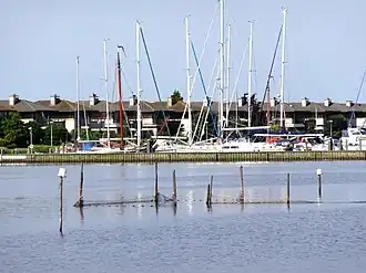 Zicht op Schokkerhaven (anno 2014)