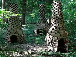 Het gehucht door Karin van der Molen in Knarbos Oost