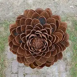 Kunstwerk (2010, Tim Vos) in Rekken