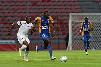 Seck in augustus 2014 uitkomend voor US Créteil