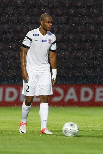 Denys Bain in 2014 als speler van Châteauroux