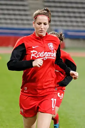 Ellen Jansen, PSG-Twente, UEFA Women's Champions League 2014-2015