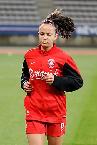 Marthe Munsterman, PSG-Twente, UEFA Women's Champions League 2014-2015