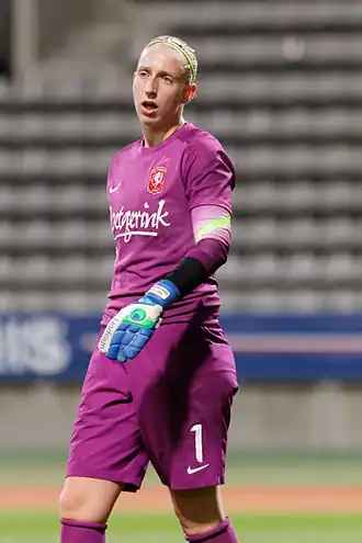Sari van Veenendaal, PSG-Twente, UEFA Women's Champions League 2014-2015