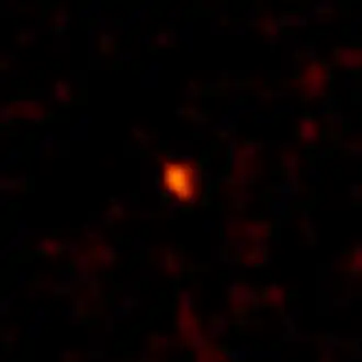 2014 UZ224 gemeten door ALMA