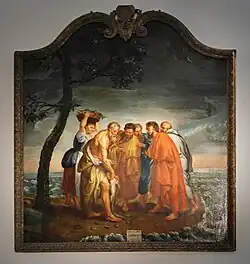 Wonderlijke visvangst(?) (Martin Aubée)