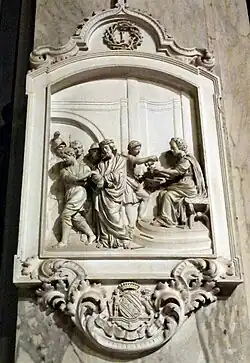 19e-eeuws kruiswegreliëf