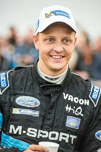Hirvonen in 2014