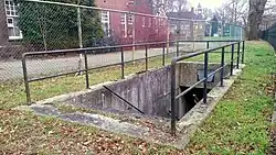 Ingang tunnel onder Prins Bisschopsingel