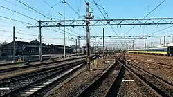 Spoorwegemplacement bij Station Maastricht