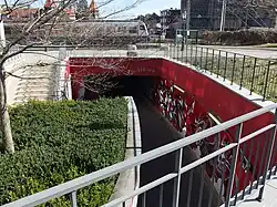 Duitsepoort: voetgangerstunnel