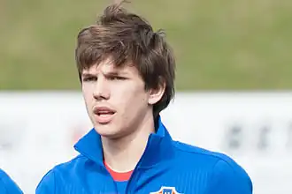 Ćorić in 2015 als Kroatisch jeugdinternational