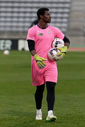 Razak in 2015 als speler van Ghana