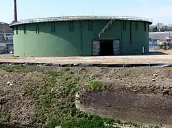 Het opgeschoonde terrein