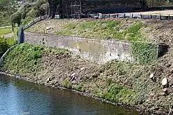 Rechter keelmuur ravelijn a