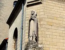 Hoekdetail met Mariabeeld