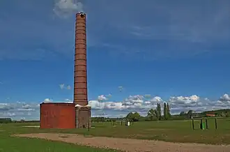restant van de steenfabriek