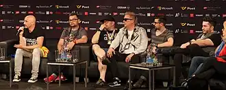 Voltaj tijdens het Eurovisiesongfestival 2015