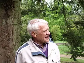 De Jong in het Von Gimborn Arboretum, 2015