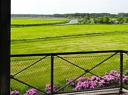 Uitzicht vanuit de Staringkoepel naar de Berkel