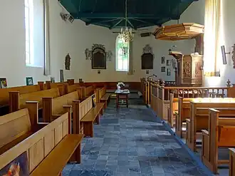 Interieur met preekstoel (2015)