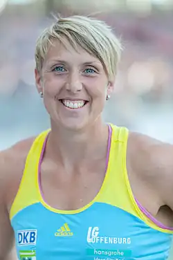 Christina Obergföll in 2015.