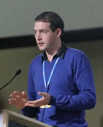 Ed Hawkins op COP21 te Parijs