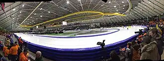 Thialf tijdens het WK afstanden 2015
